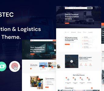 Logistec – WordPress-Layout für Transport und Logistik