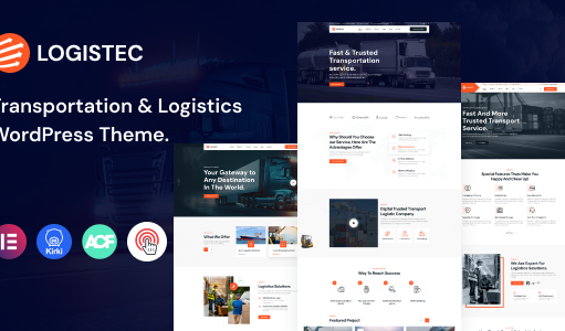 Logistec – WordPress-Layout für Transport und Logistik