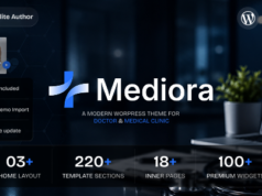 Mediora – Elementor-WordPress-Vorlage für Ärzte und medizinische Kliniken