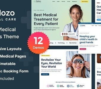 Medozo – Medizinisches Premium-WordPress-Layout
