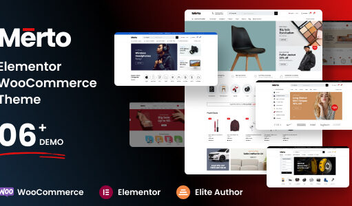 Merto – Mehrzweck-WooCommerce-WordPress-Vorlage