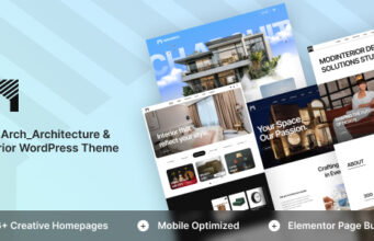 ModArch – WordPress-Template für Architektur und Inneneinrichtung