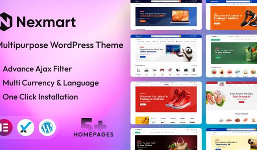 Nexmart – Mehrzweck-WooCommerce-WordPress-Template
