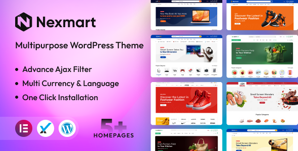 Nexmart – Mehrzweck-WooCommerce-WordPress-Template