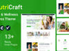 NutriCraft – WordPress-Vorlage für Ernährungsberater und Wellness