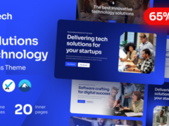 Optech – WordPress-Template für IT-Lösungen und -Dienste