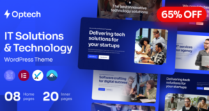 Optech – WordPress-Template für IT-Lösungen und -Dienste