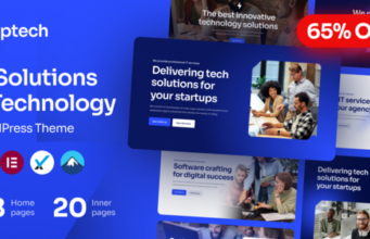 Optech – WordPress-Template für IT-Lösungen und -Dienste
