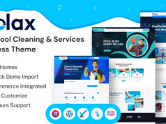 Poolax – WordPress-Template für Poolreinigung und -dienstleistungen