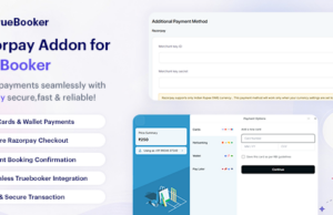 Razorpay-Integration mit TrueBooker