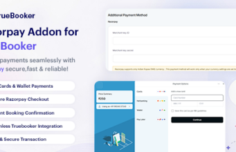 Razorpay-Integration mit TrueBooker
