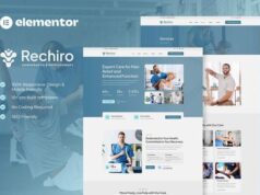 Rechiro – Elementor-Vorlagen-Kit für Chiropraktik und Physiotherapie