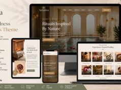 Sereniva – Spa- und Wellness-WordPress-Vorlage