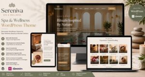 Sereniva – Spa- und Wellness-WordPress-Vorlage