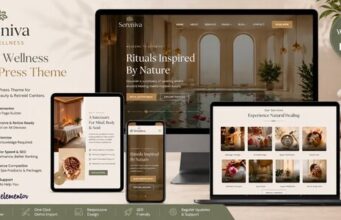Sereniva – Spa- und Wellness-WordPress-Vorlage