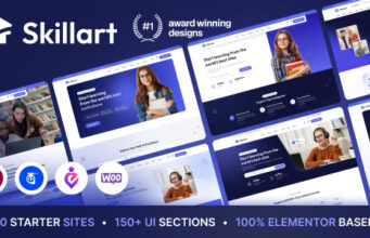 Skillart – WordPress-Layout für Bildung und Online-Kurse