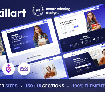 Skillart – WordPress-Layout für Bildung und Online-Kurse