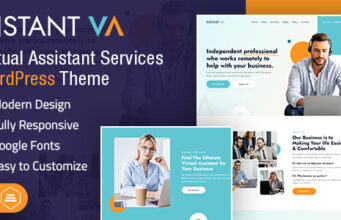 Sofortige VA | WordPress-Layout für den virtuellen Assistenten