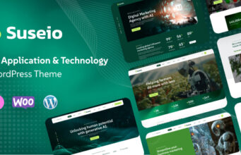 Suseio – WordPress-Layout für KI-Anwendungen und -Technologie