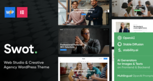 Swot – Digital Solutions Tech WordPress-Vorlage