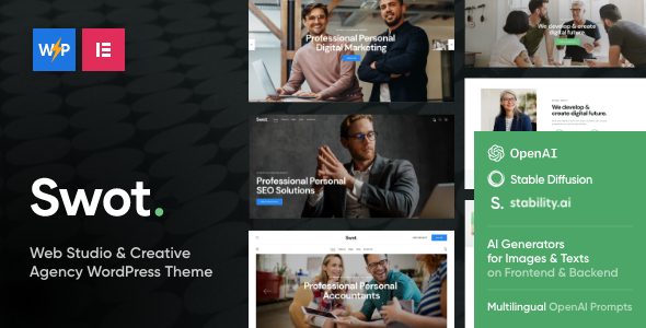 Swot – Digital Solutions Tech WordPress-Vorlage