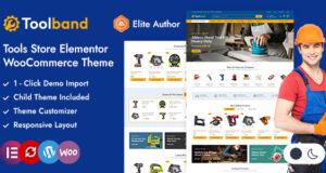Toolband – Tools Store WordPress WooCommerce Layout