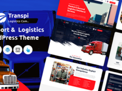 Transpi – WordPress-Vorlage für Logistik und Transport