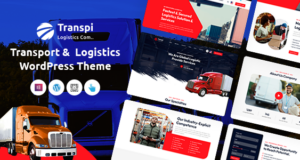 Transpi – WordPress-Vorlage für Logistik und Transport