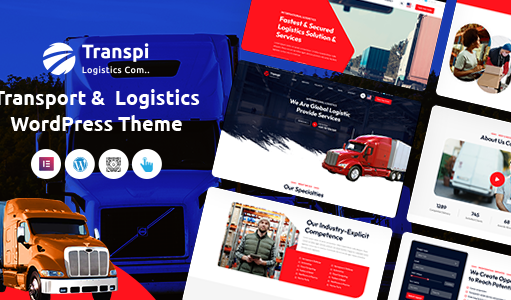 Transpi – WordPress-Vorlage für Logistik und Transport