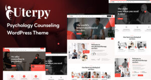 Uterpy – WordPress-Layout für psychologische Beratung