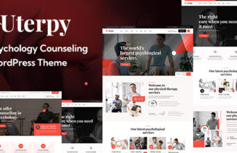 Uterpy – WordPress-Layout für psychologische Beratung