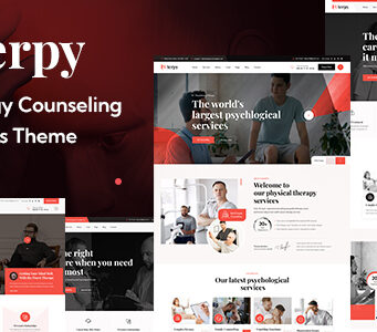 Uterpy – WordPress-Layout für psychologische Beratung