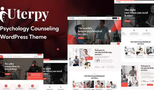 Uterpy – WordPress-Layout für psychologische Beratung