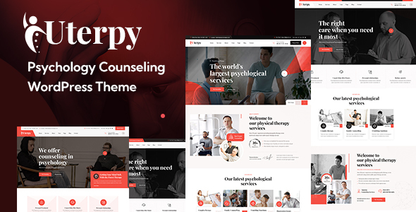 Uterpy – WordPress-Layout für psychologische Beratung