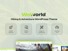Woworld – WordPress-Layout für Wandern und Abenteuer