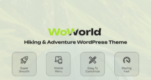 Woworld – WordPress-Layout für Wandern und Abenteuer