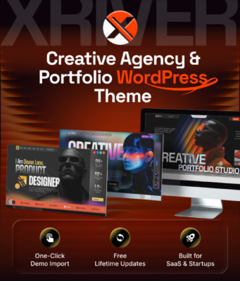 Xriver – Portfolio-Template für Kreativagenturen