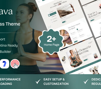 Yogava – Yoga Fitness WordPress
