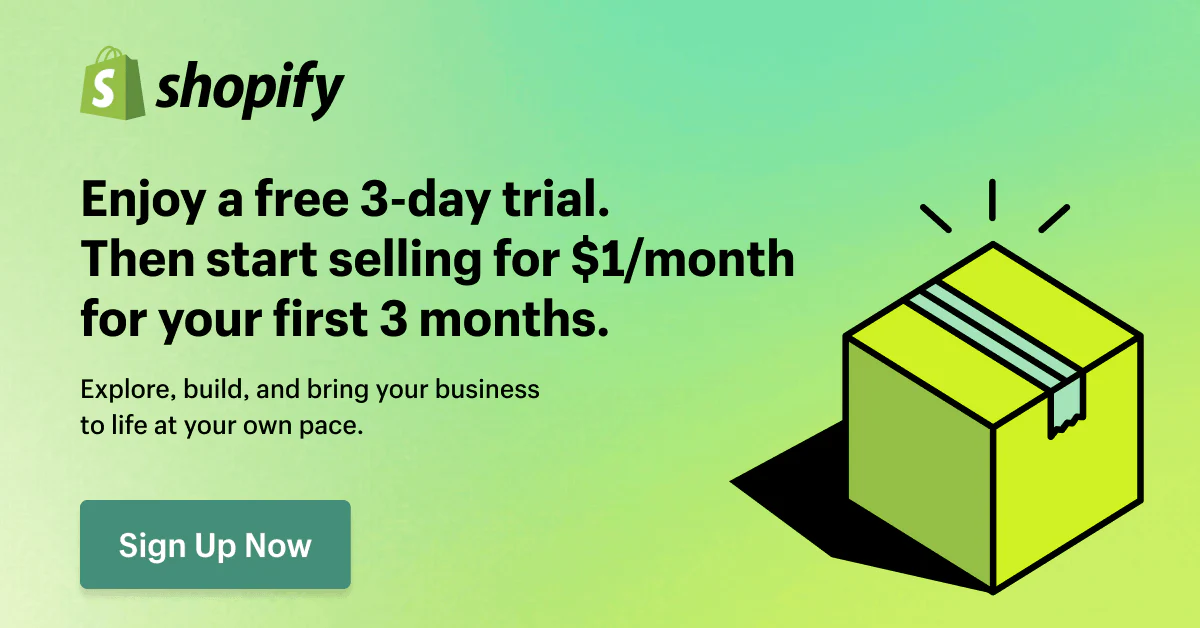 Shopify – Kostenlose Testversion starten