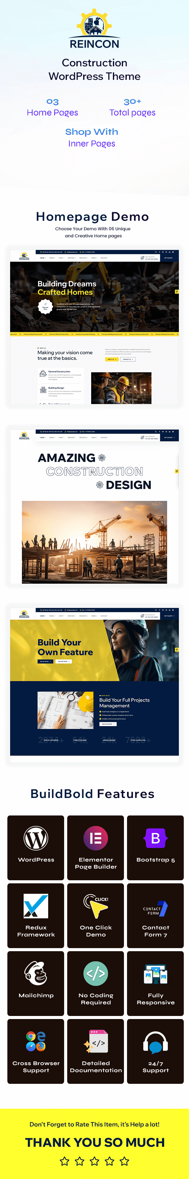 Reincon – Bau-WordPress-Theme – 2