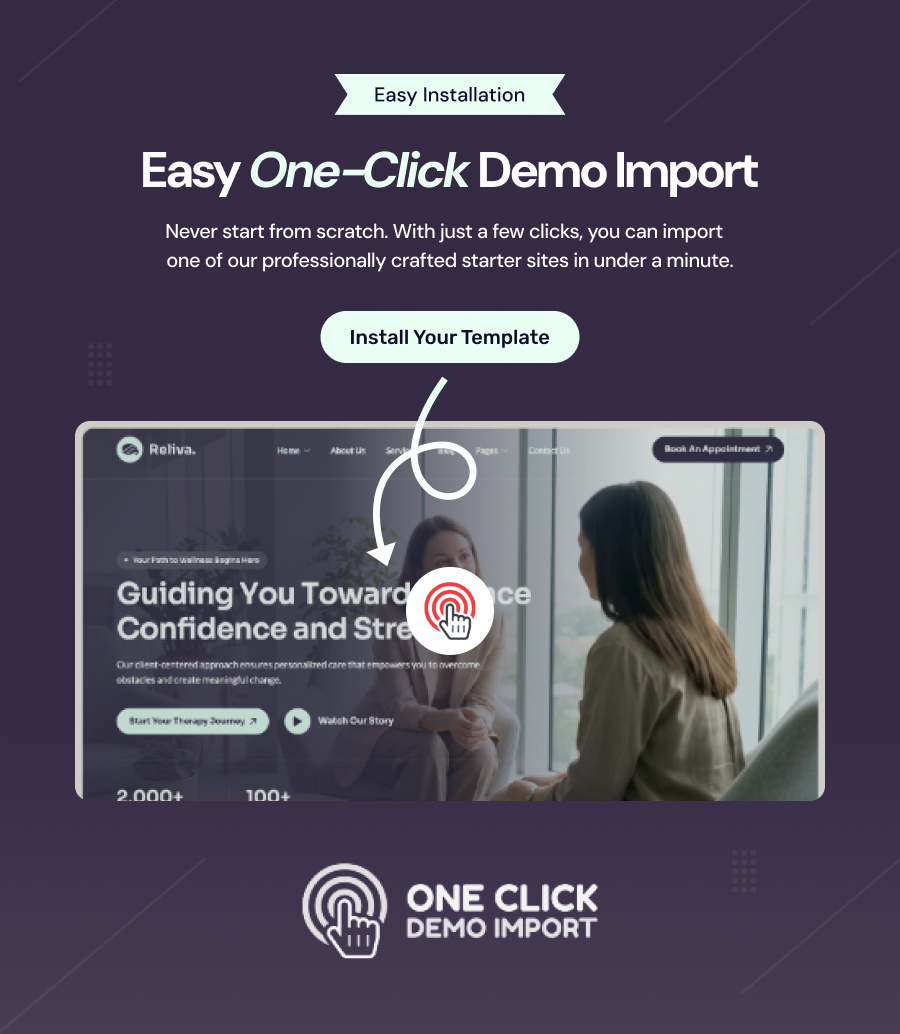 Reliva – Psychologie und Beratung WordPress Theme – 3
