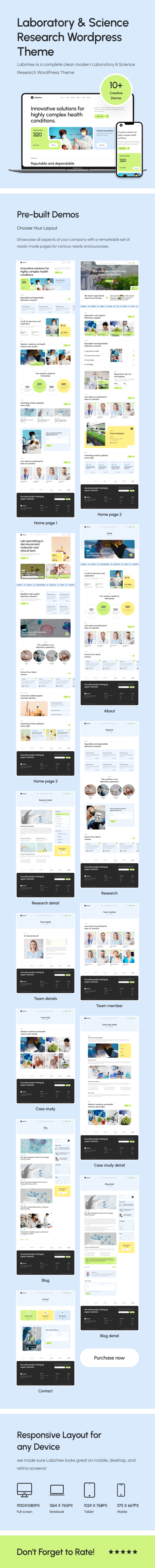 Labotrex – WordPress-Theme für Labor- und Wissenschaftsforschung + WooCommerce-Unterstützung – 5