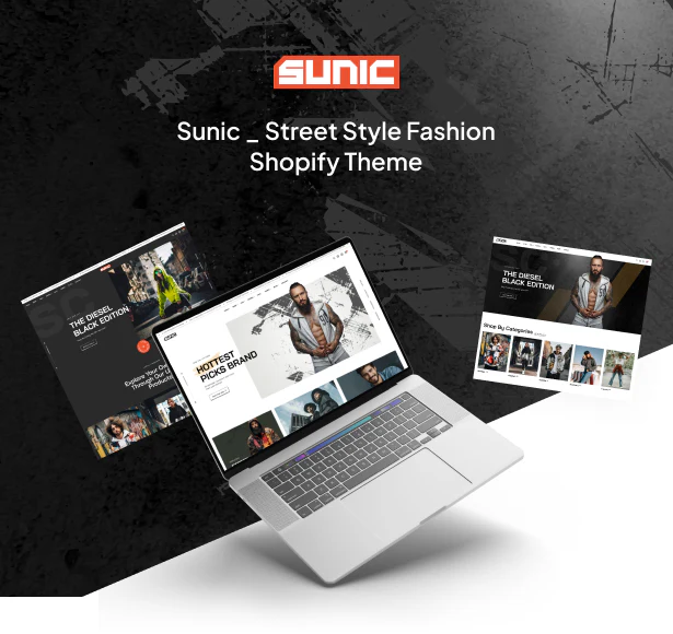 Sunic – Shopify-Theme für Streetstyle-Mode
