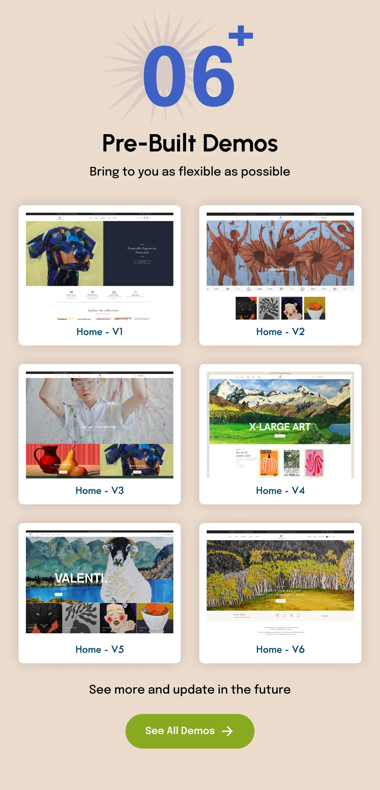 Homepage und Layout
