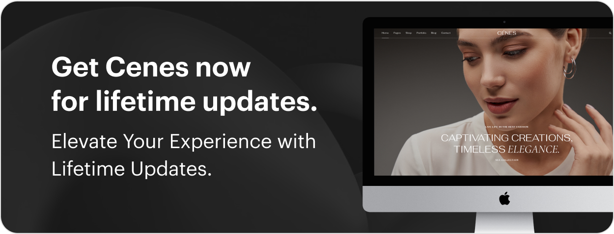 Cenes - Jewelry WordPress Store Theme