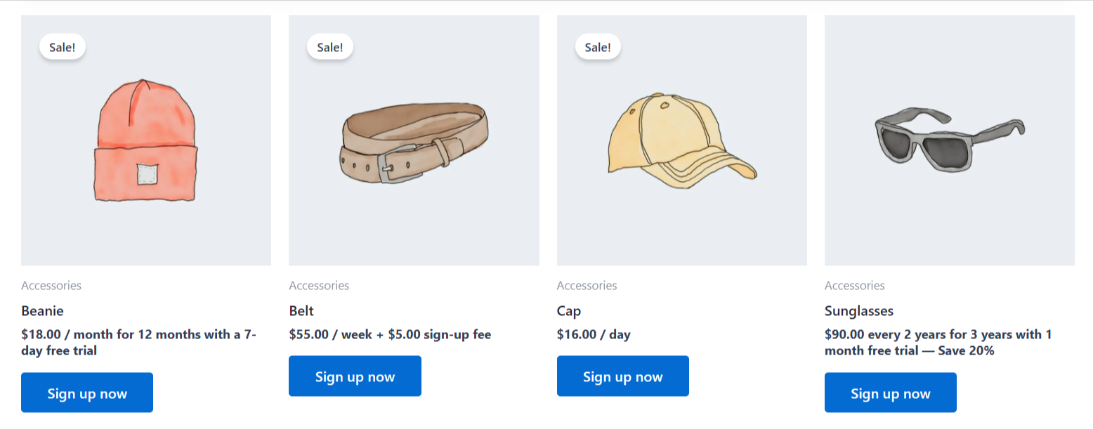 WooCommerce-Abonnements und wiederkehrende Zahlungen – 10