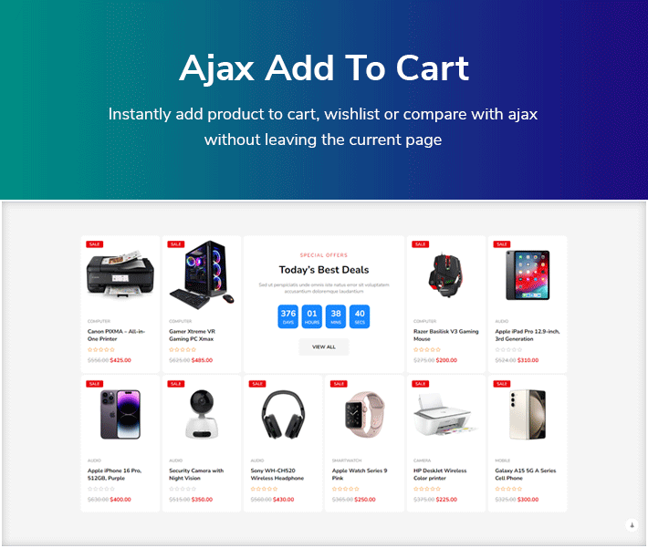 Digitax – Elementor Digital Store WooCommerce WordPress Theme