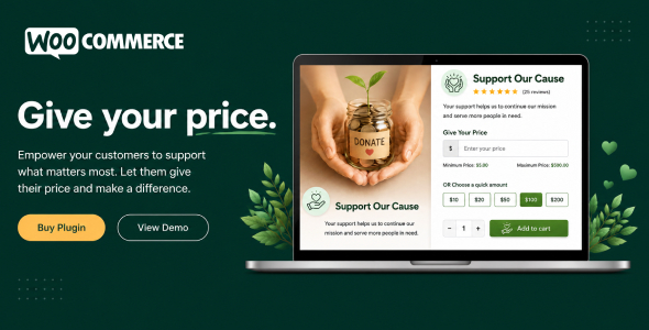 Geben Sie Ihren Preis für WooCommerce an