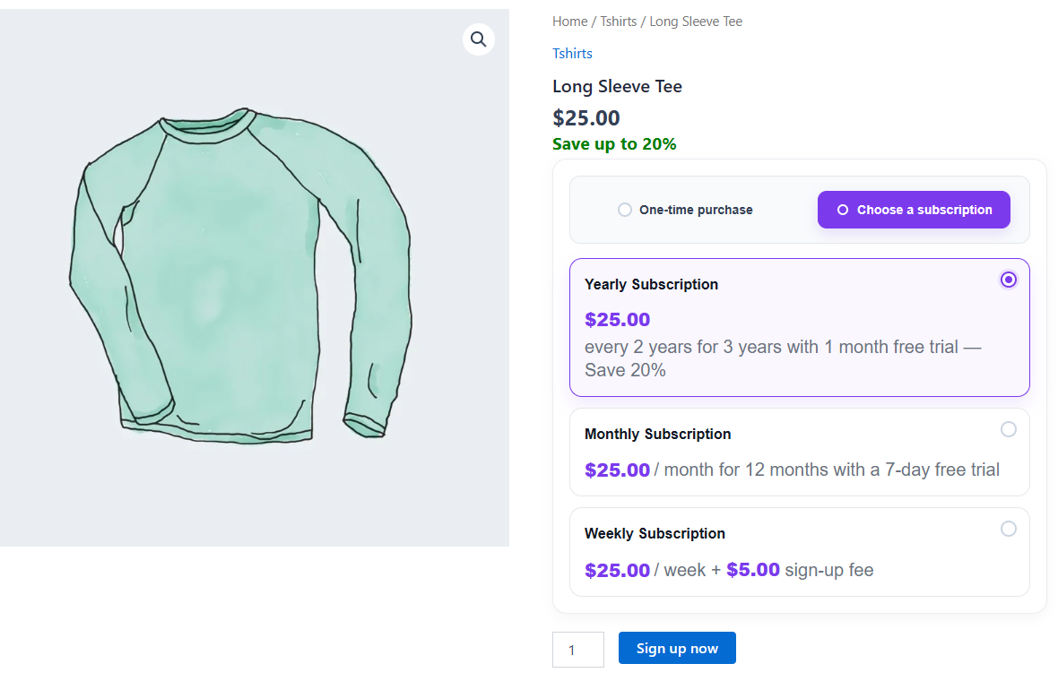 WooCommerce-Abonnements und wiederkehrende Zahlungen – 12