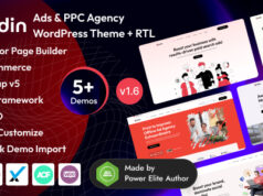 Adin – WordPress-Vorlage für Werbe- und PPC-Marketingagentur